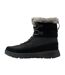Womens/ladies Slope Ld61 Suede Winter Boots Black Columbia-2