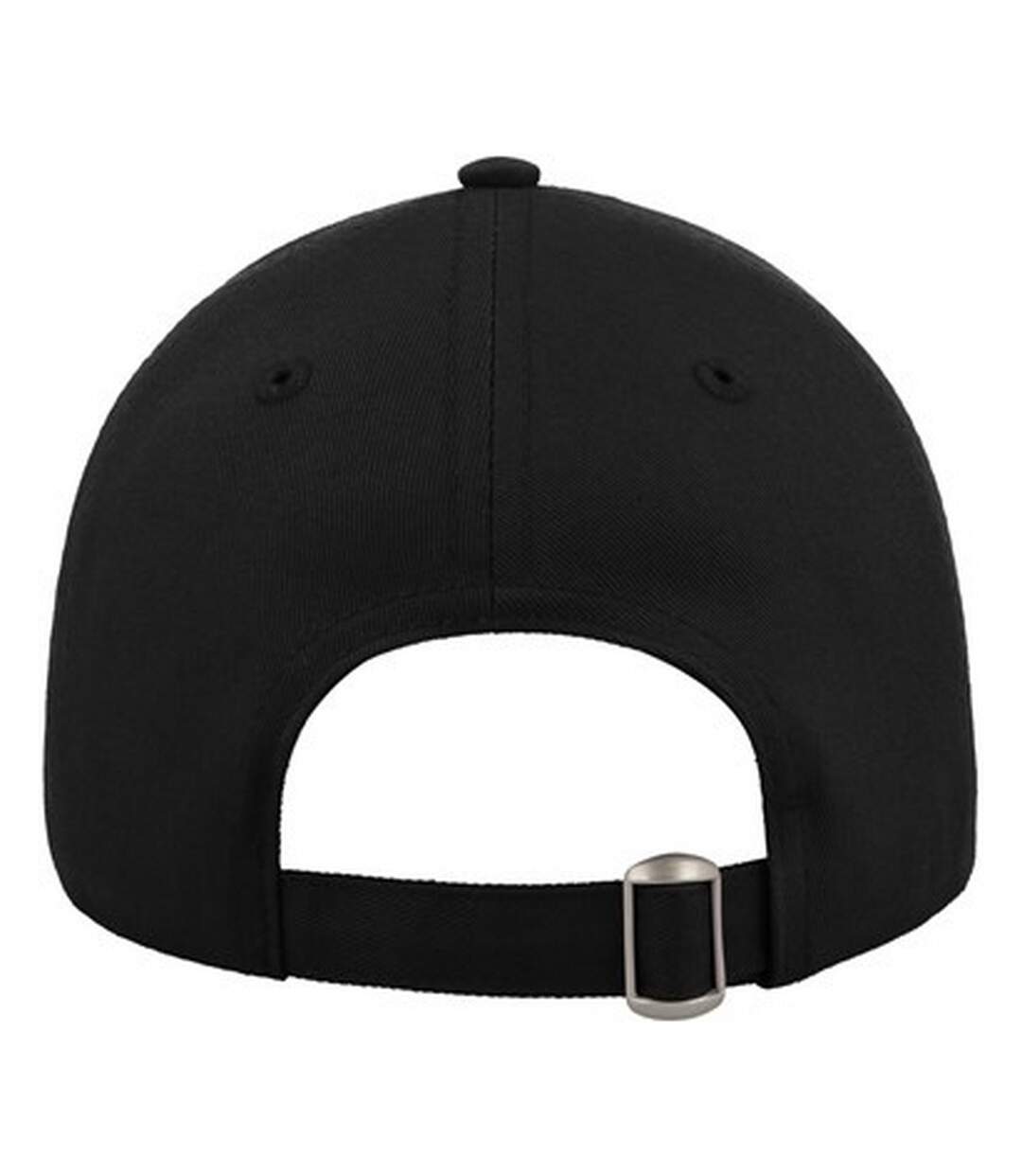 Unisex adult curved twill baseball cap black Atlantis-2