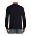 Unisex adults hammer long sleeve t-shirt black Gildan