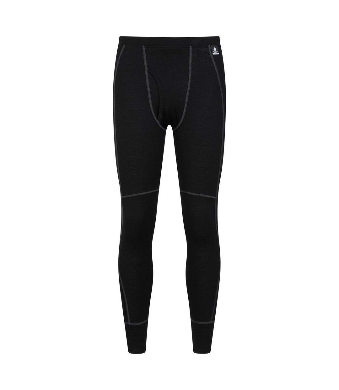 Mens Asgard Merino Wool Base Layer Set Black Mountain Warehouse-4