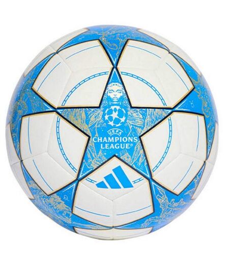 Ballon De Foot Pour Entraînement Motif/style Ligue Des Champions De L´uefa 25/26 Taille 5 Blanc Bleu Adidas