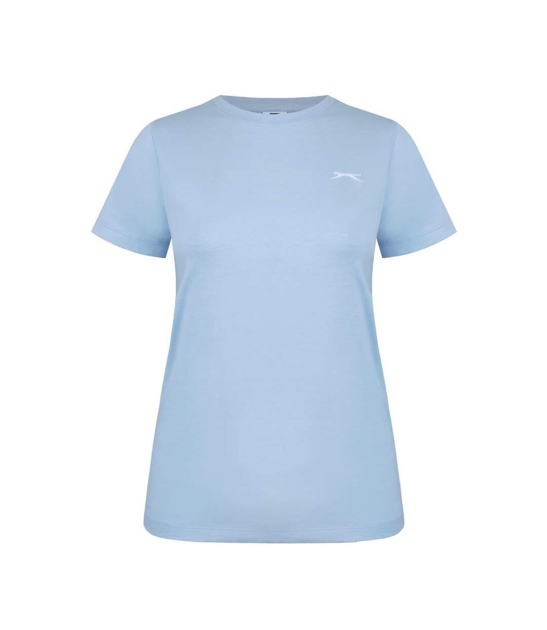 T-shirt Motif/style Uni Femme Bleu Clair Slazenger-1