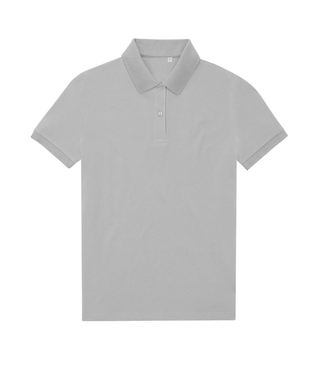 Womens/ladies My Eco Polo Shirt Pacific Grey B&C-1