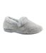 Chaussons frito femme gris Lunar