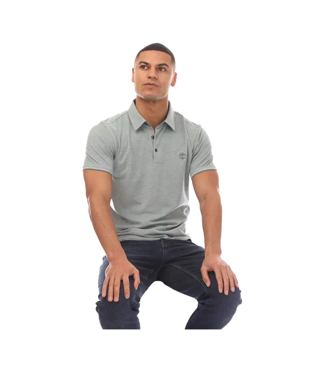 Polo baboosic brook adulte bleu sarcelle Timberland-3
