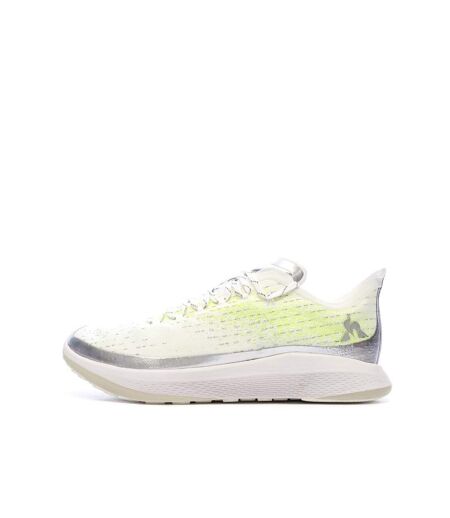 Baskets blanc/jaune homme le coq sportif oly