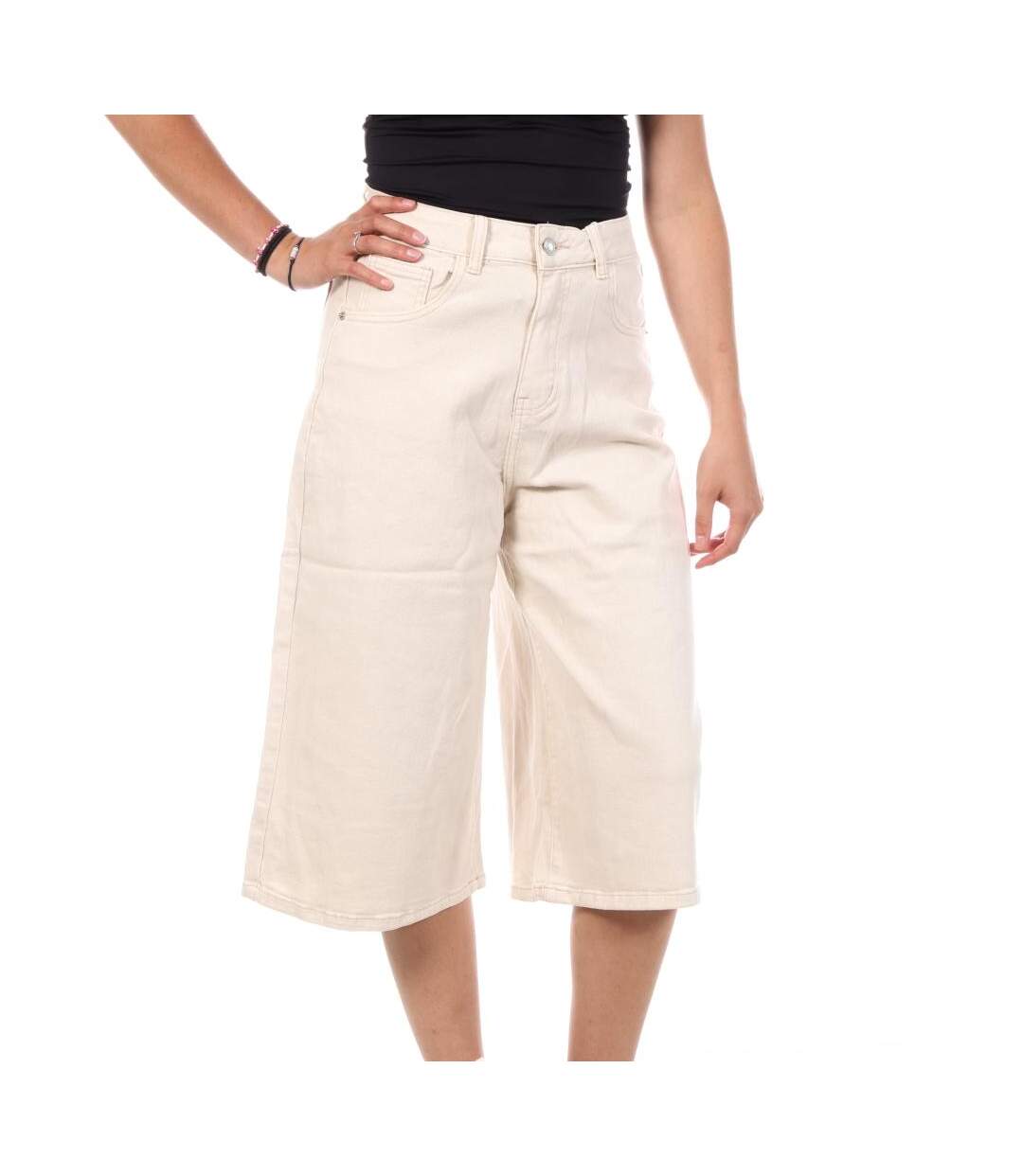 Bermuda beige femme monday premium 1946-1