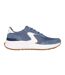 Womens/ladies Blvd Retro Suede Trainers Navy Skechers-3