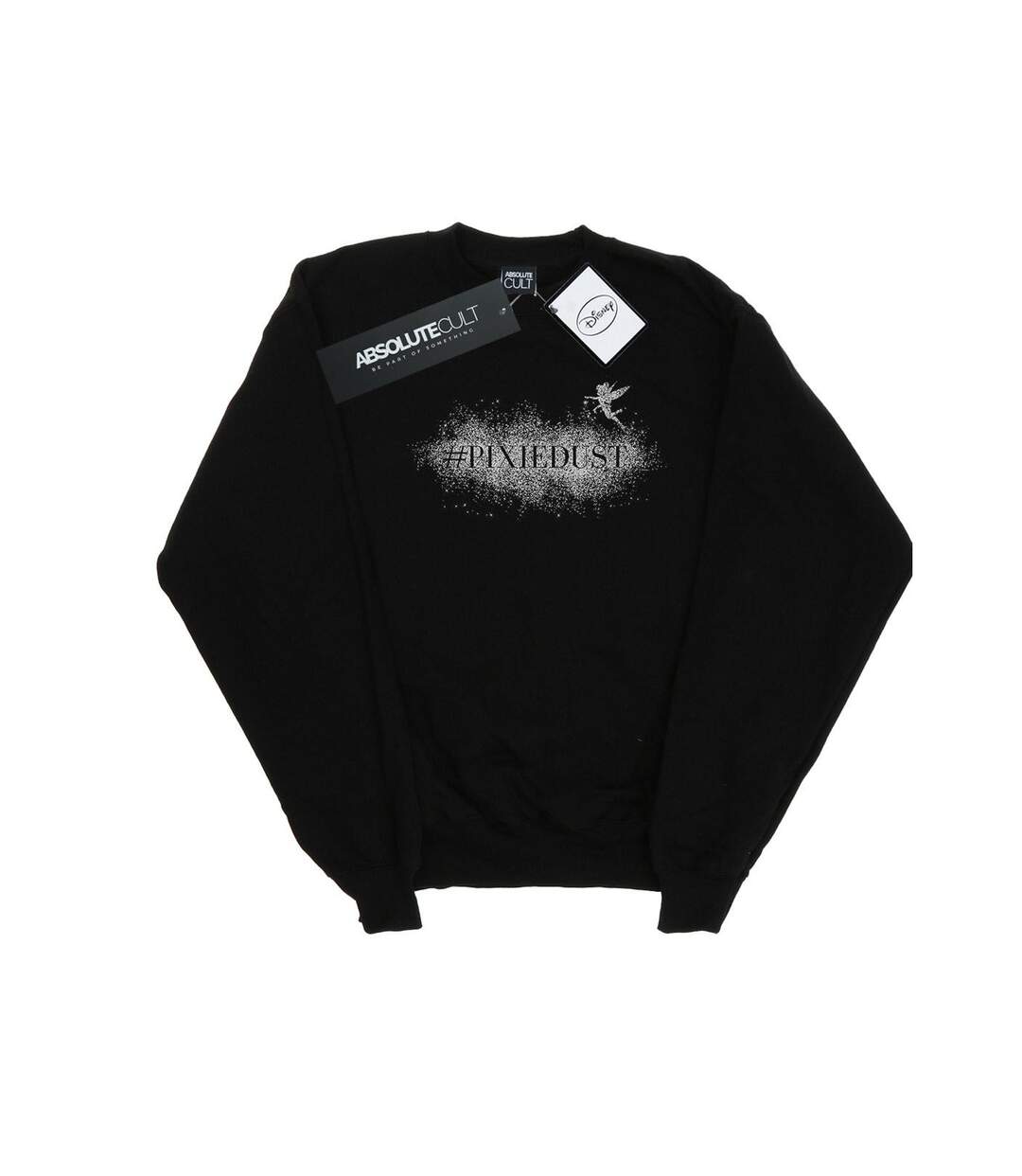 Disney Sweatshirt Fée Clochette Pixie Dust - Femmes/Dames (Noir) - UTBI40977-1