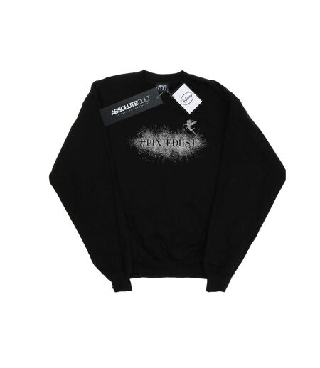 Disney Sweatshirt Fée Clochette Pixie Dust - Femmes/Dames (Noir) - UTBI40977