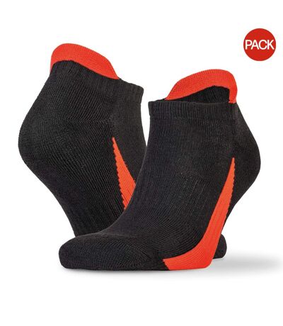 Socquettes Unisexe Noir Spiro