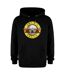 Unisex adult drum guns n roses hoodie charcoal Amplified