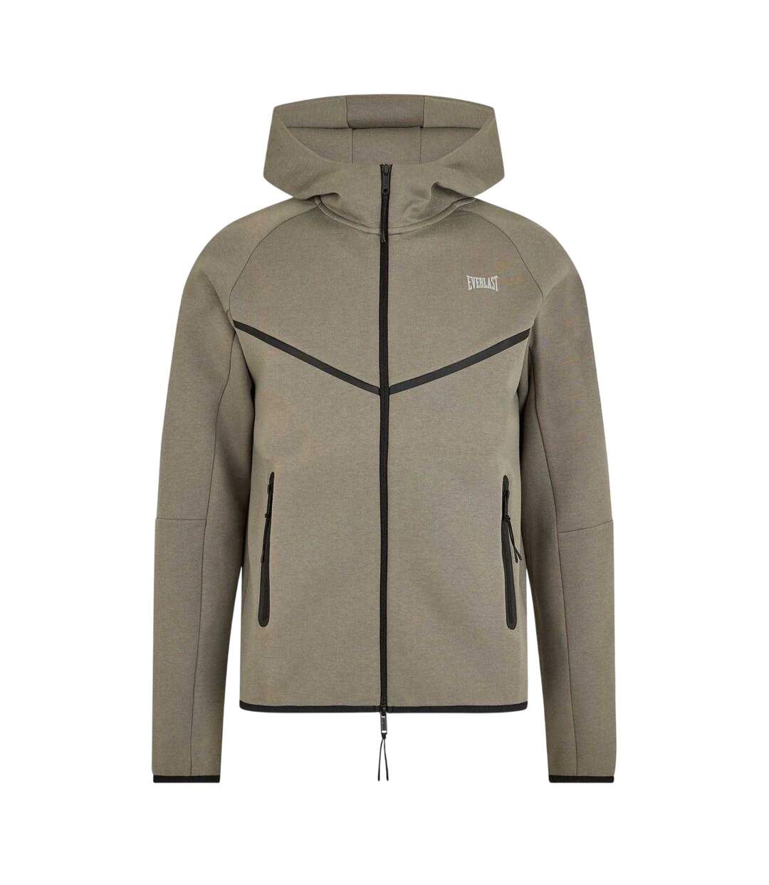 Veste À Capuche Elite Homme Kaki Everlast-2