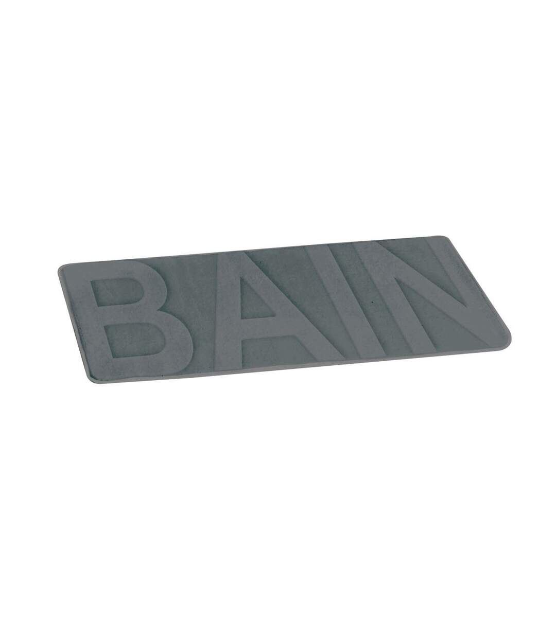 Tapis de Bain Microfibre Relief 45x75cm Anthracite-2
