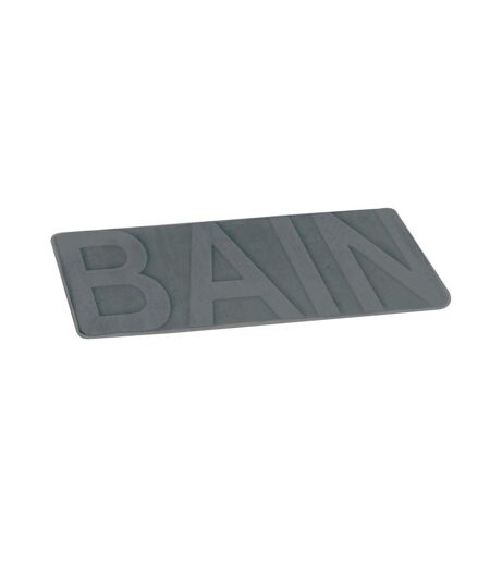 Tapis de Bain Microfibre Relief 45x75cm Anthracite