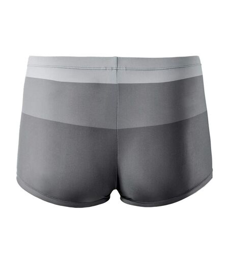 Short De Bain Motif/style À Rayures Homme Gris Aquawave