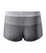Short De Bain Motif/style À Rayures Homme Gris Aquawave-2