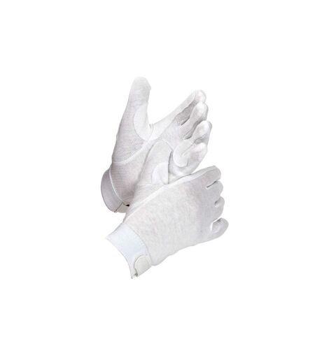 Shires Unisex Adult Newbury Gloves (White)