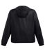Womens/ladies Loose Fit Windbreaker Black Under Armour-3