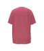 Womens/ladies Solid Oversized T-shirt Pink SikSilk-2