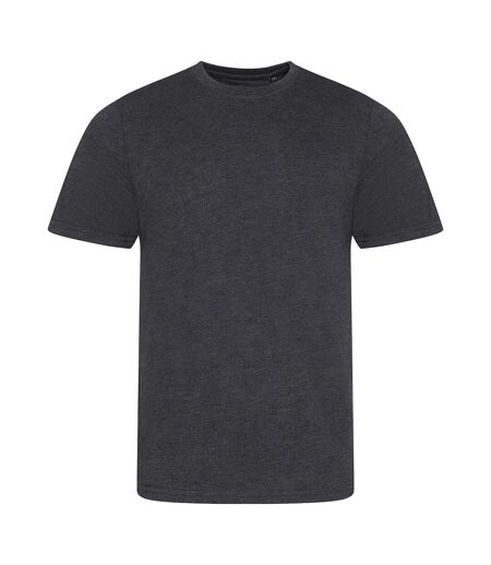 AWDis Mens Tri Blend T Shirt (Heather Charcoal) - UTPC2894