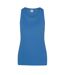 AWDis Just Cool Womens/Ladies Girlie Smooth Sports Vest (Sapphire Blue) - UTPC2964