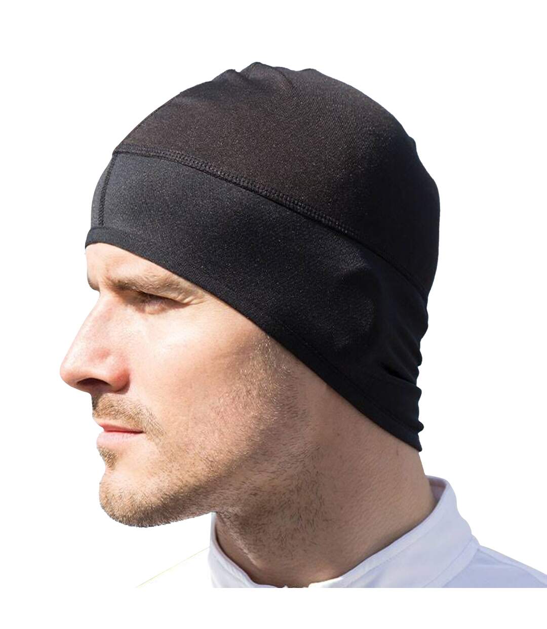 Bonnet de cyclisme homme noir Spiro