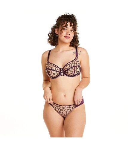 Soutien-gorge à armatures grand maintien violet Venus