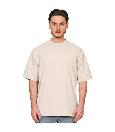 T-shirt Adulte Beige Gris Casual Classics