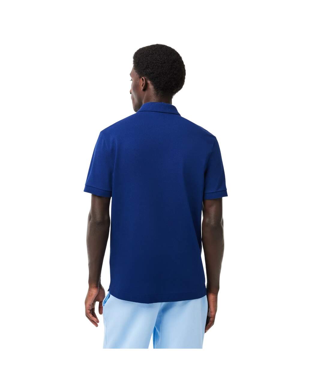 Polo paris homme bleu Lacoste-2