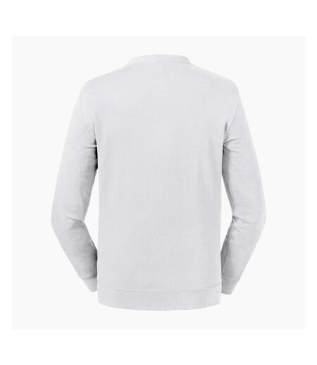 Russell Unisex Adults Pure Organic Reversible Sweatshirt (White)