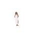 Robe Mi-longue Femme Blanc Jack Wills-1