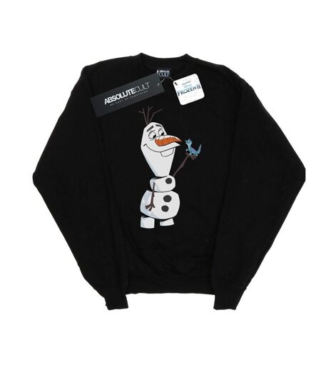 Disney - Sweat FROZEN OLAF AND SALAMANDER - Femme (Noir) - UTBI18753