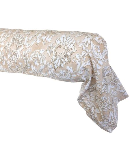 Taie de traversin percale de coton PALAZZO