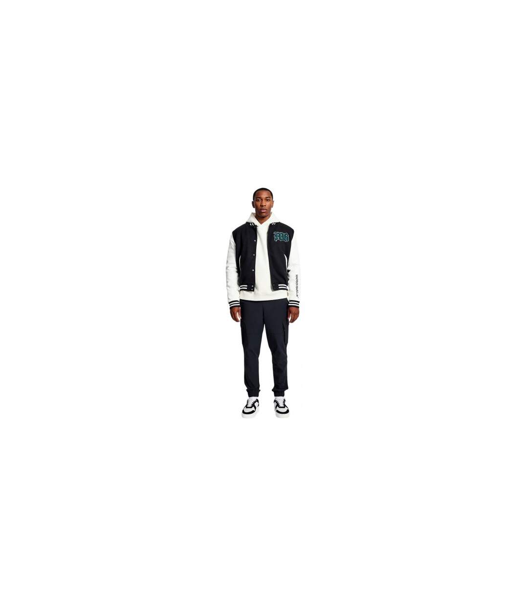 Blouson D´université Lincoln Homme Noir Madison Barclay-1