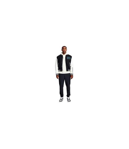 Blouson D´université Lincoln Homme Noir Madison Barclay