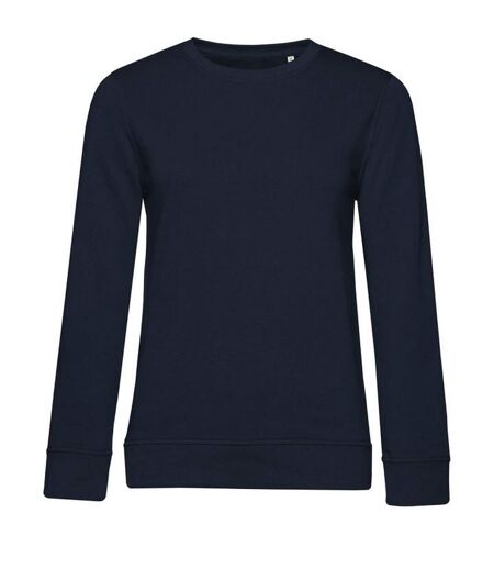 Sweat Organic Inspire Femme Bleu Marine B&C