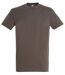T-shirt manches courtes - Mixte - 11500 - gris zinc