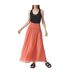 Jupe Longue Femme Rose Emporio Armani EA7-3