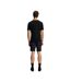 Mens Hbg Taul Cotton Regular T-shirt Black Boss-3