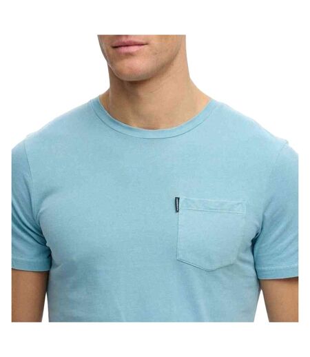 T-Shirt bleu homme superdry classic essential