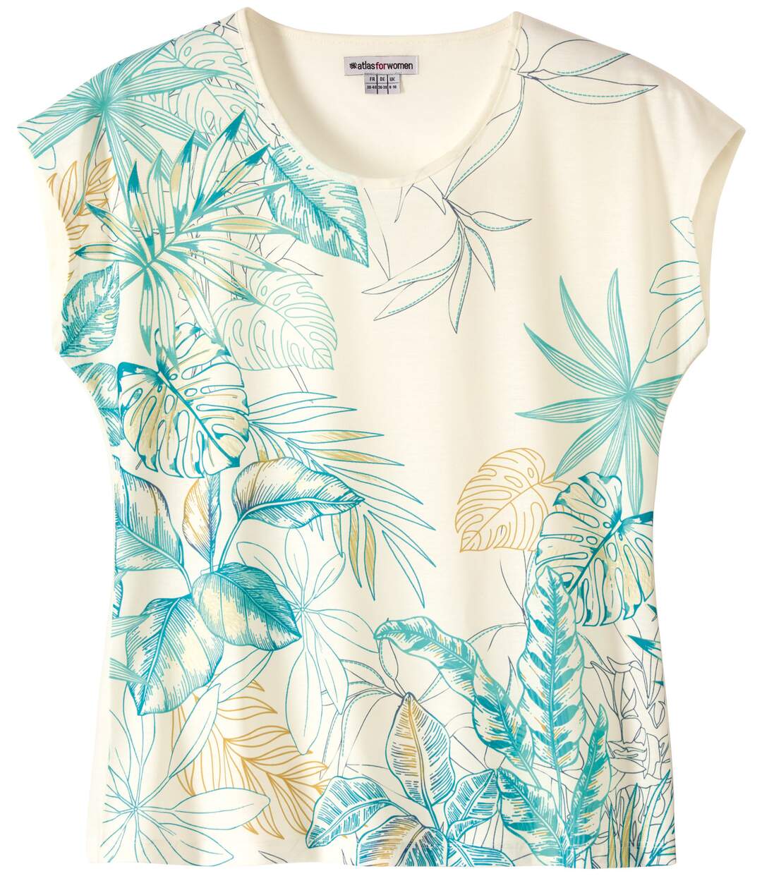 Tee-Shirt Imprimé Végétal-2