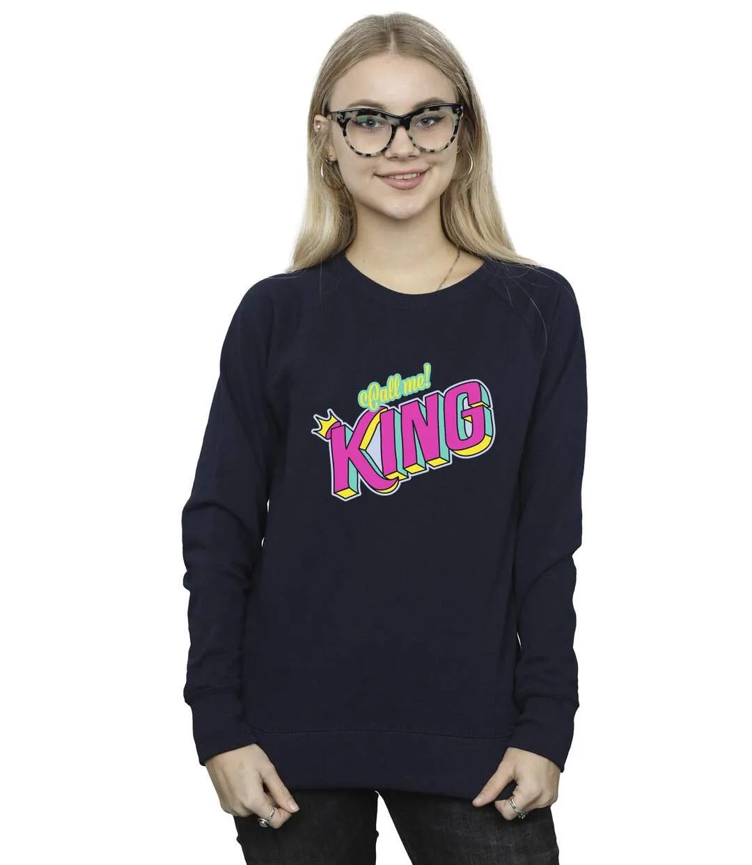 Disney Sweat Womens/Ladies The Lion King Classic King (Bleu marine) - UTBI22388-2