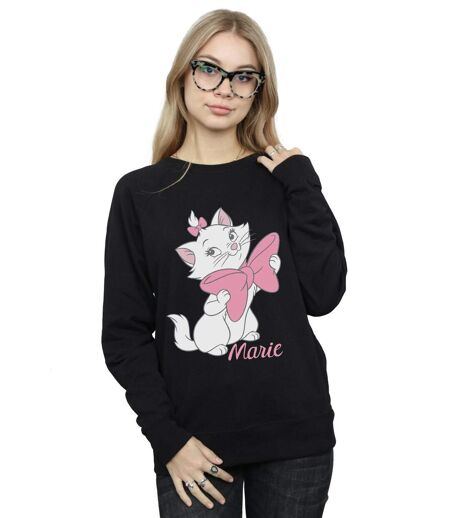 Disney - Sweat ARISTOCATS MARIE BOW - Femme (Noir) - UTBI14042