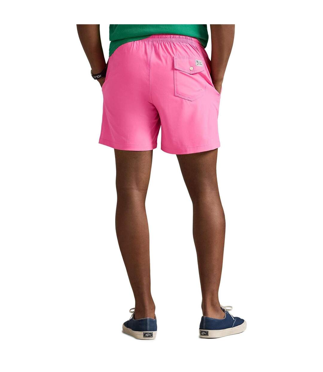 Mens Traveller Swim Shorts Pink Ralph Lauren-4
