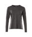 T-shirt Manches Longues Accelerate Femme Anthracite Foncé Noir Mascot-1
