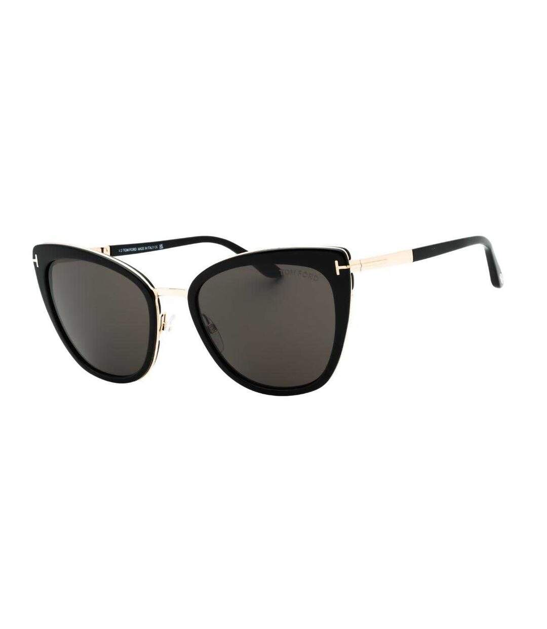 Womens/ladies Simona Smoke Sunglasses One Size Rose Gold Shiny Tom Ford-4