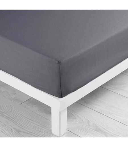 Drap Housse Microfibre Oscar 140x190cm Anthracite