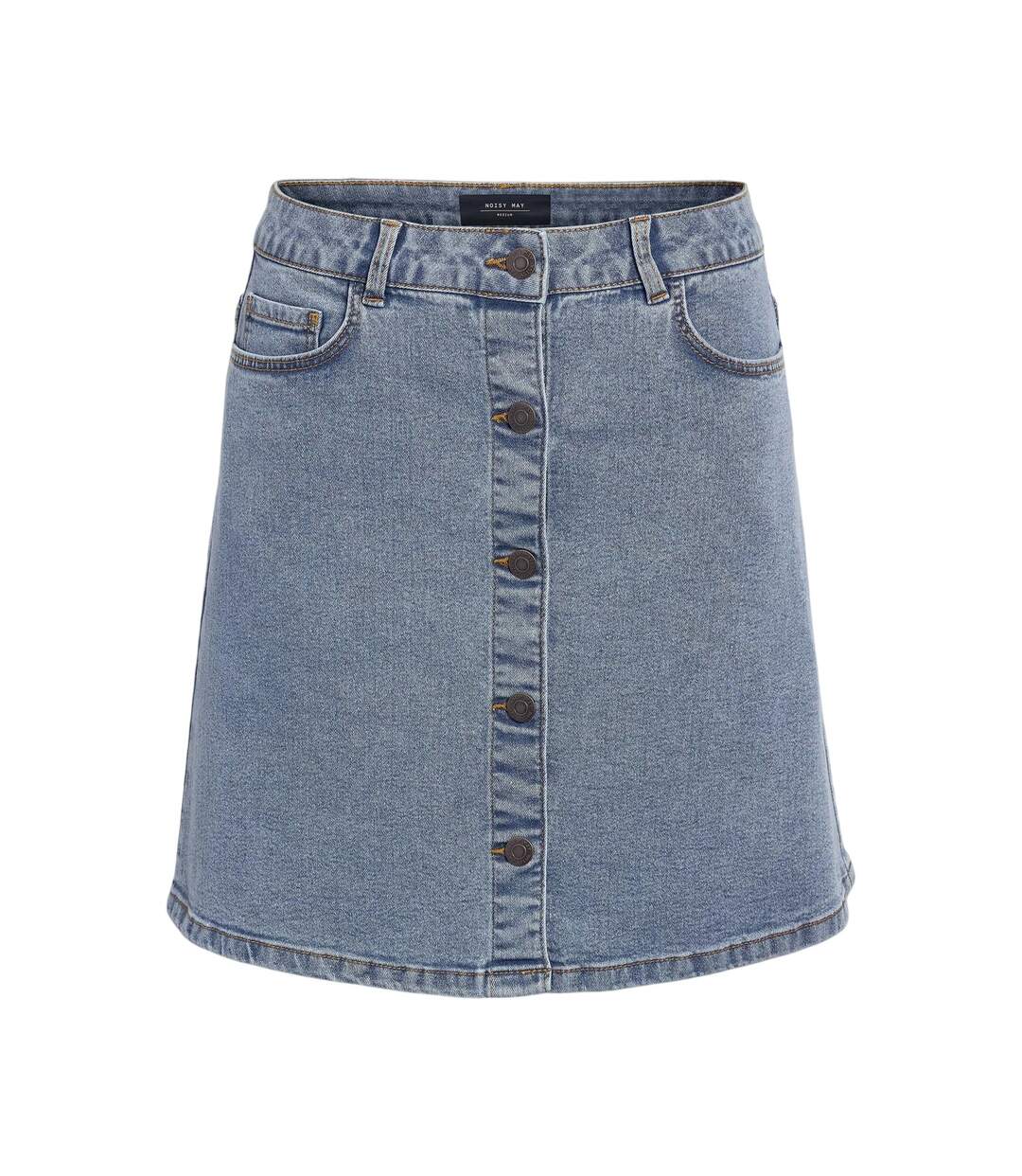 Mini Jupe Femme Bleu Clair Noisy May-2