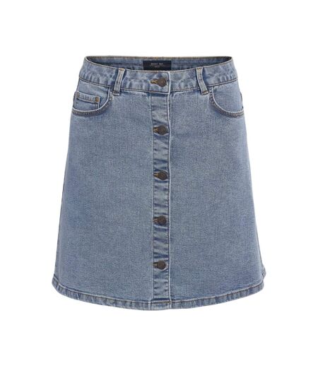 Mini Jupe Femme Bleu Clair Noisy May